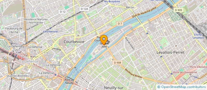 localisation de l'entreprise SH-LINK à NEUILLY-SUR-SEINE