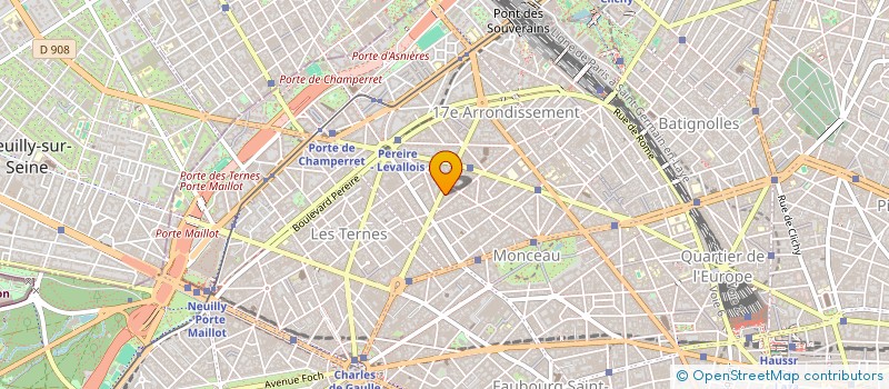 localisation de l'entreprise SH MOTORS  PARIS