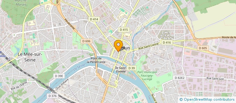 localisation de l'entreprise SH NEGOCIANT SARL à MELUN