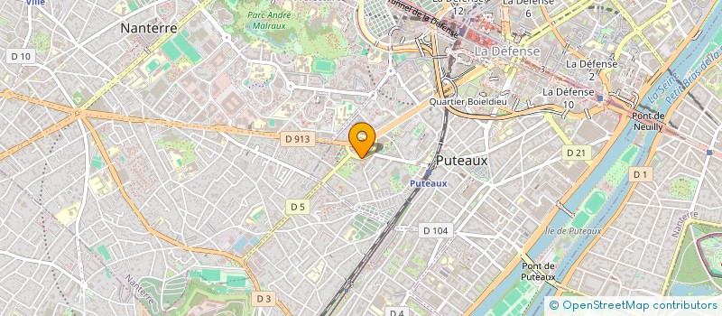 localisation de l'entreprise SH PARTNER à PUTEAUX