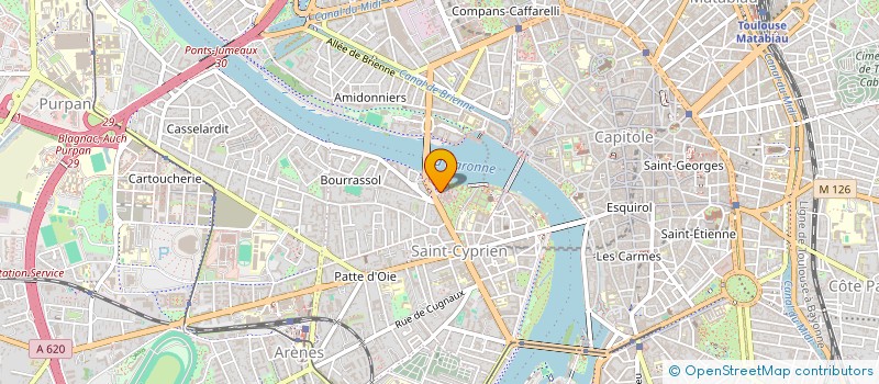 localisation de l'entreprise SH PROPRETE  TOULOUSE
