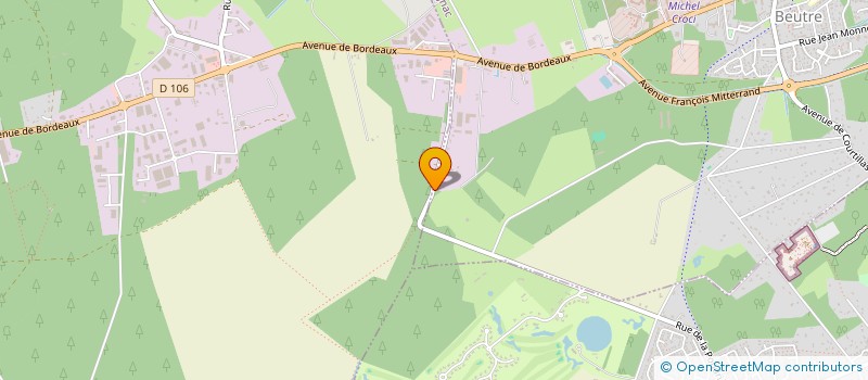 localisation de l'entreprise SH RENOV à MERIGNAC