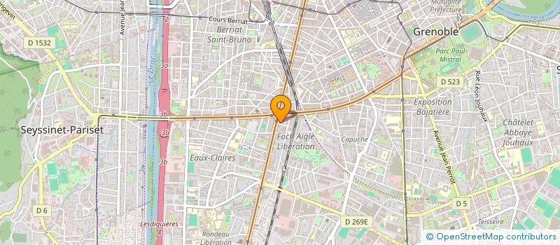 localisation de l'entreprise SH RENOVATION  GRENOBLE