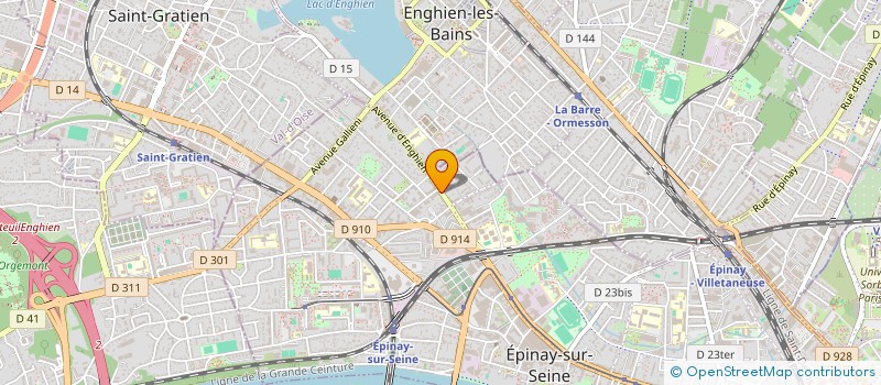 localisation de l'entreprise SH TAXI à EPINAY-SUR-SEINE