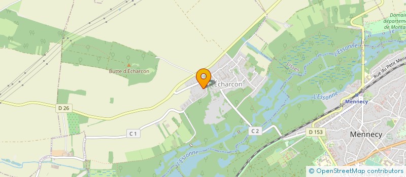 localisation de l'entreprise SH TRANSPORTS  ECHARCON