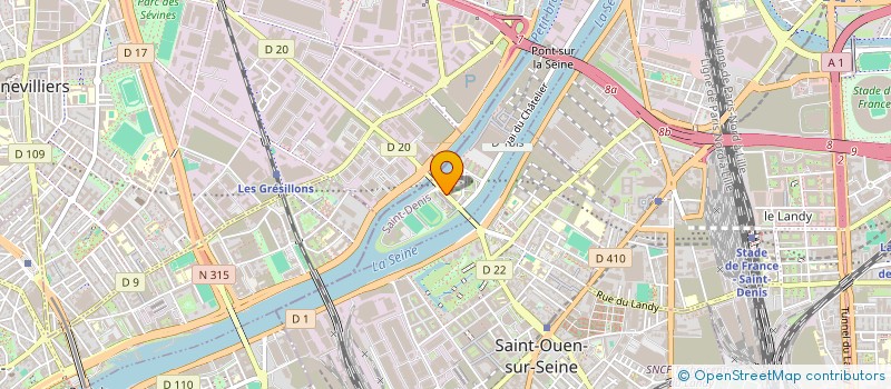 localisation de l'entreprise SH TRUCKS  CERGY