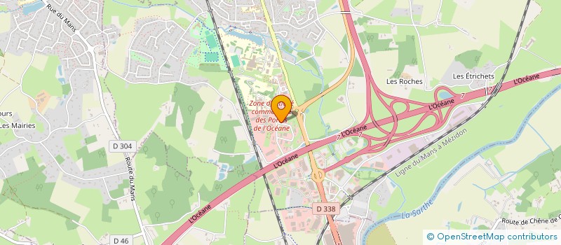 localisation de l'entreprise SH2A  SAINT-SATURNIN