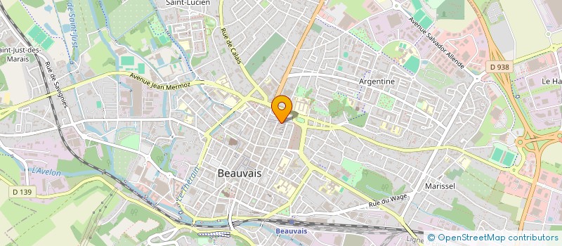 localisation de l'entreprise SHA POULET BRAISE  BEAUVAIS