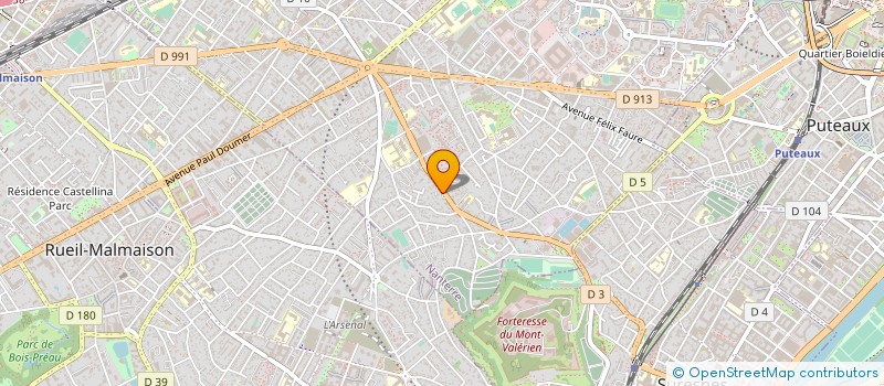 localisation de l'entreprise SHAABAN.COM à NANTERRE