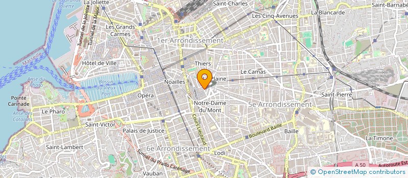 localisation de l'entreprise SHAADA à MARSEILLE
