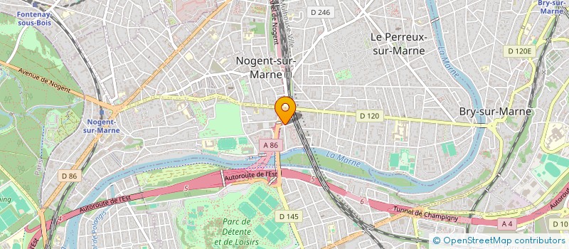 localisation de l'entreprise SHAAN'S PAJI à NOGENT-SUR-MARNE