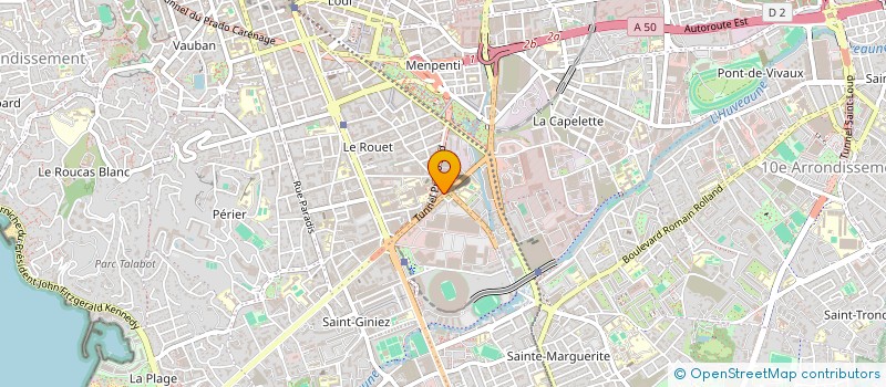 localisation de l'entreprise SHAANAEL à MARSEILLE
