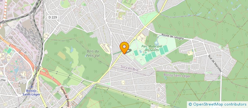 localisation de l'entreprise SHABAMAF IMMO  SUCY EN BRIE