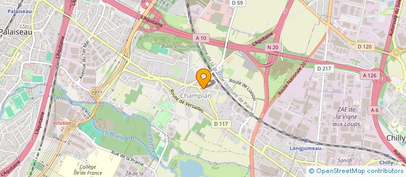 localisation de l'entreprise SHABANI CONSTRUCTION  CHAMPLAN