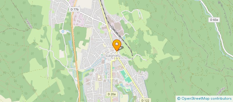 localisation de l'entreprise SHABIU  LAGNIEU