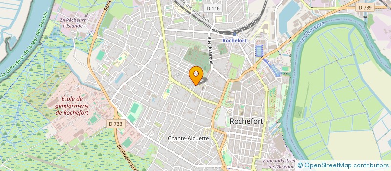 localisation de l'entreprise SHABRAK MGMT  ROCHEFORT