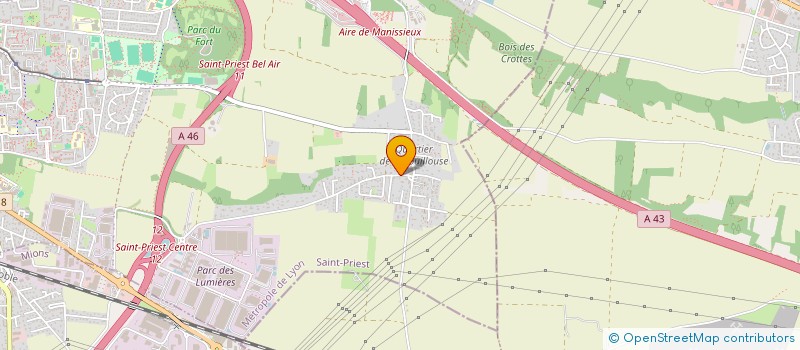 localisation de l'entreprise SHABY LINE  SAINT-PRIEST