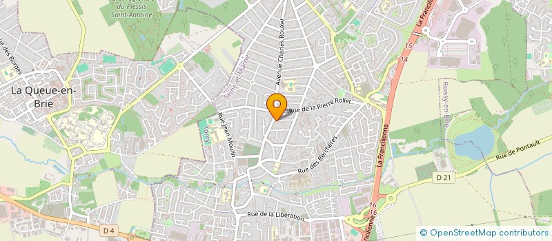 localisation de l'entreprise SHACER à PONTAULT-COMBAULT
