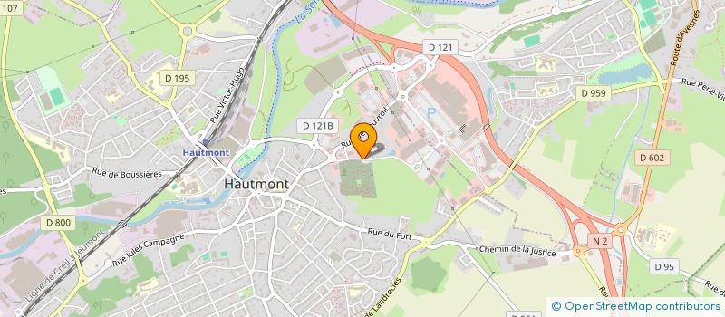 localisation de l'entreprise SHAD' HAUTMONT  HAUTMONT