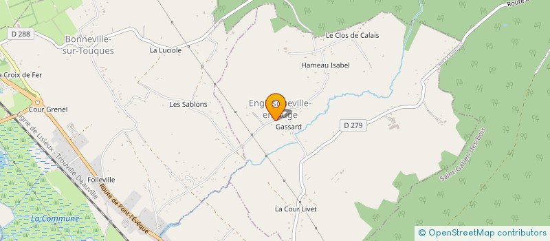 localisation de l'entreprise SHAD THAMES IMMOBILIER  ENGLESQUEVILLE-EN-AUGE