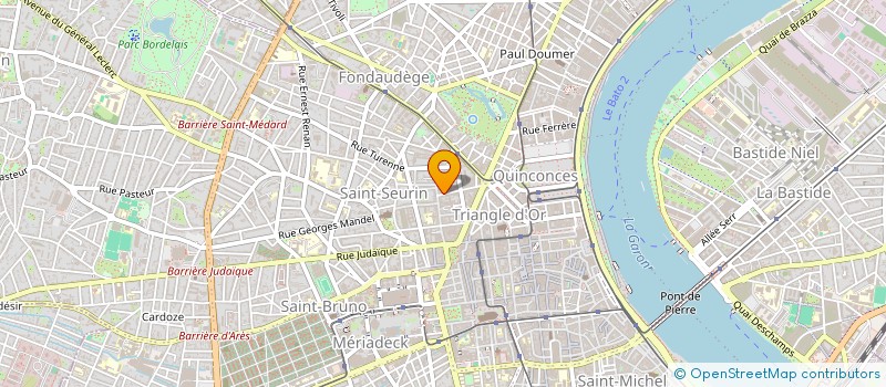 localisation de l'entreprise SHADAI  BORDEAUX