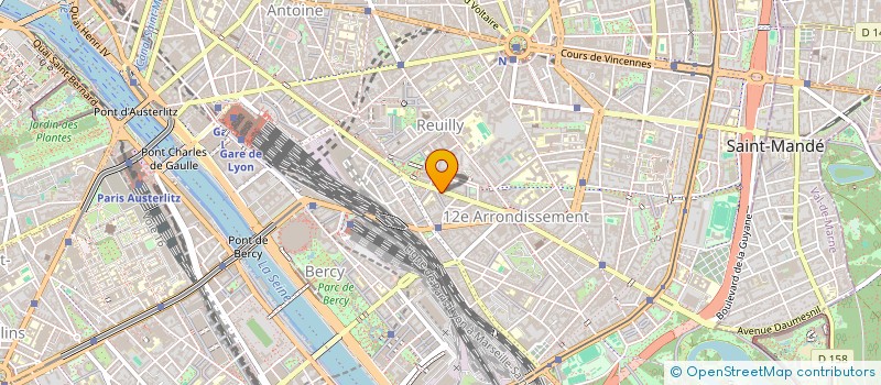 localisation de l'entreprise SHADAV 136  PARIS