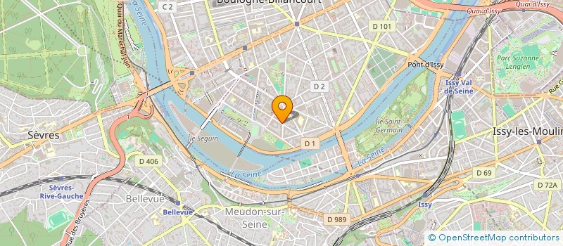 localisation de l'entreprise SHADE INVEST à BOULOGNE-BILLANCOURT