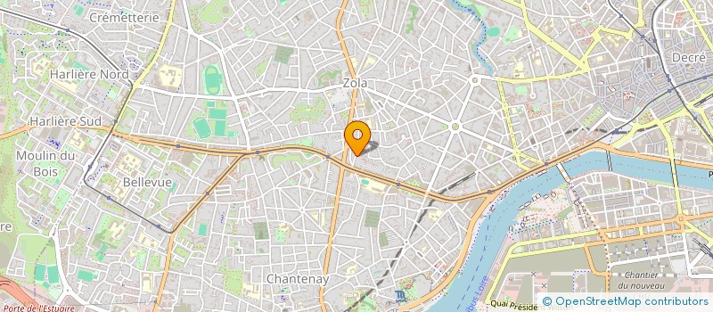 localisation de l'entreprise SHADES à NANTES