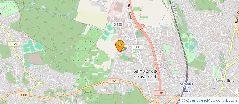 localisation de l'entreprise SHADES SUR-MESURE  SAINT-BRICE-SOUS-FORET
