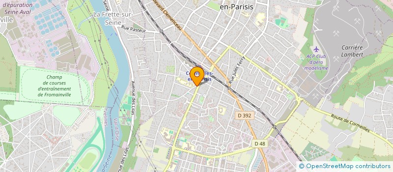 localisation de l'entreprise SHADJI RESTAURATION  CORMEILLES EN PARISIS