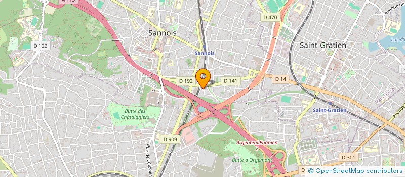 localisation de l'entreprise SHADMAN  SANNOIS