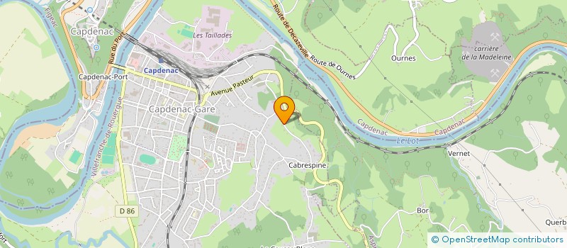 localisation de l'entreprise SHADOW'S LIVE A DREAM  CAPDENAC-GARE