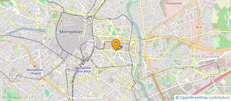 localisation de l'entreprise SHADOWS à MONTPELLIER