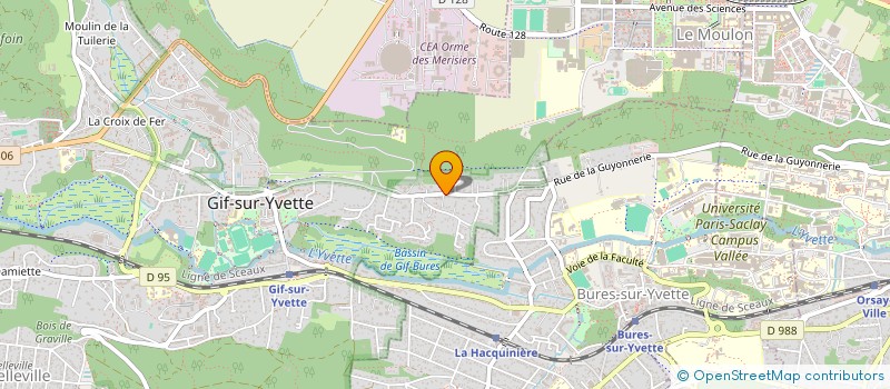 localisation de l'entreprise SHADOWS à GIF-SUR-YVETTE
