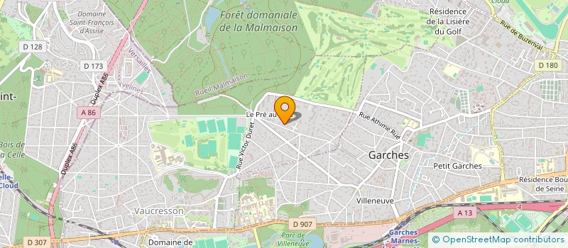localisation de l'entreprise SHADOWSUD à VAUCRESSON