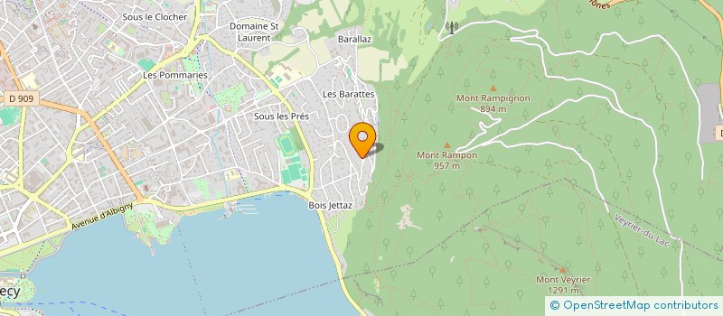 localisation de l'entreprise SHADRAC  ANNECY