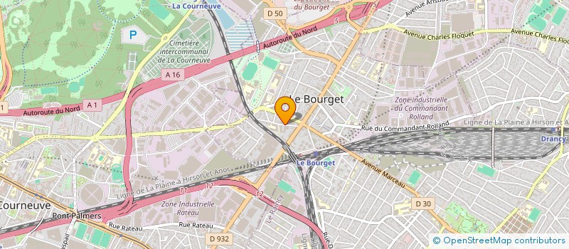 localisation de l'entreprise SHAFI à LE BOURGET