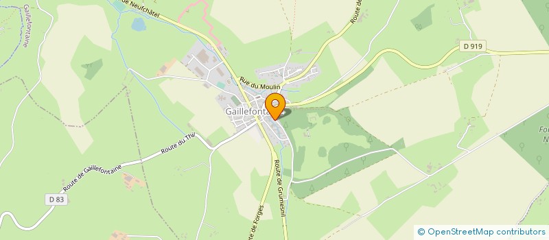 localisation de l'entreprise SHAFT TECHNOLOGIES  GAILLEFONTAINE