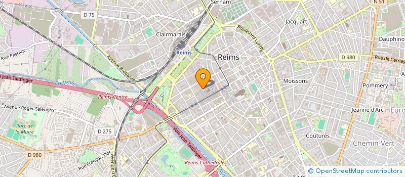 localisation de l'entreprise SHAH INVEST  REIMS