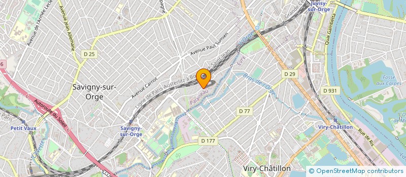 localisation de l'entreprise SHAHD'S DRIVER à SAVIGNY-SUR-ORGE