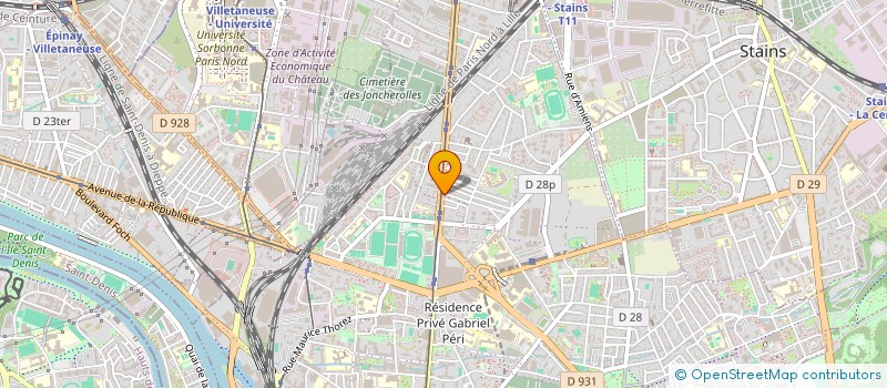 localisation de l'entreprise SHAHEEN à PIERREFITTE-SUR-SEINE