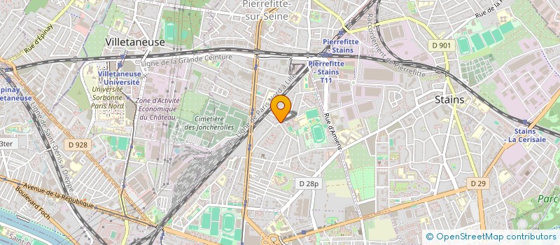 localisation de l'entreprise SHAHEEN à PIERREFITTE-SUR-SEINE