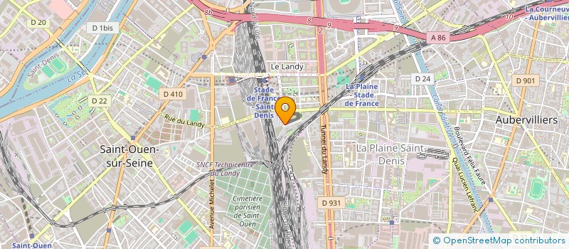 localisation de l'entreprise SHAHIN  SAINT-DENIS