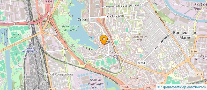 localisation de l'entreprise SHAHON à CRETEIL