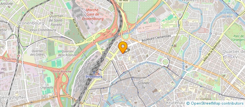 localisation de l'entreprise SHAHRZAD à STRASBOURG
