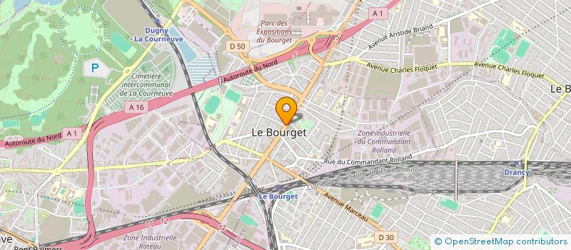 localisation de l'entreprise SHAHWAR à LE BOURGET
