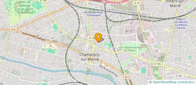 localisation de l'entreprise SHAI RENOV à CHAMPIGNY-SUR-MARNE