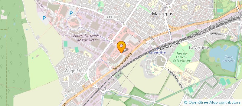 localisation de l'entreprise SHAILY  COIGNIERES