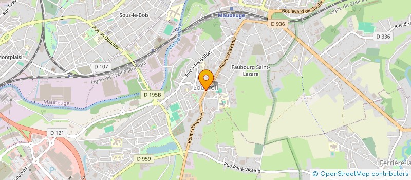 localisation de l'entreprise SHAINA  LOUVROIL