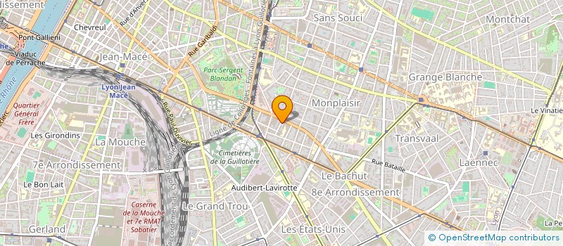 localisation de l'entreprise SHAINE EXPRESS à LYON